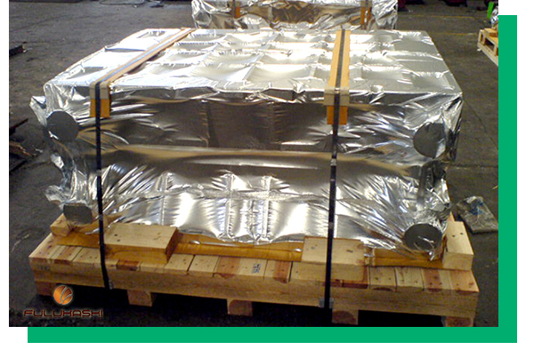 fuluhashi Packing Vacuum Foil บริการแพ็คกิ้งด้วยสูญญากาศ ป้องกันสนิม  ความชื้น